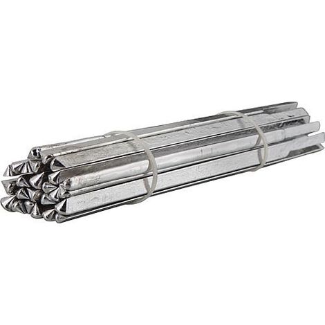 Etain de brasage en baguettes DIN EN 29453 S-Pb60Sn40 baguettes a`400 mm emballage : 5,0 kg