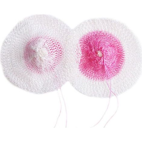 20 Manchons de Lampe à Gaz Universels de Rechange pour Lampe à Gaz à Incandescence Manchons de Kérosène en Maille Légère avec Cordon pour Camping, Randonnée, Camping - Blanc et Rose (1/5)