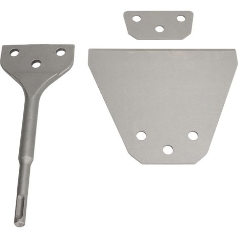 Marteau-démolisseur 6 pouces pour carrelage, burineur à élimination de sol, tige ronde en acier trempé, grattoir pour revêtements de sol (1/5)