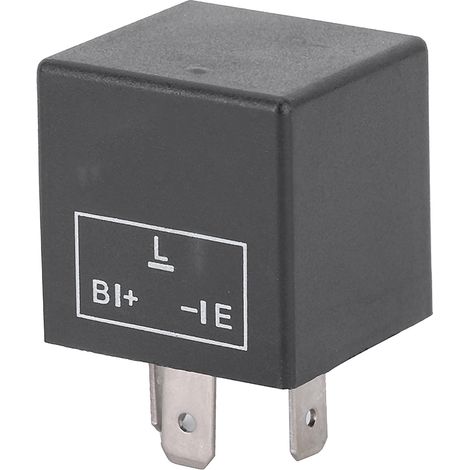 Clignotant LED 12V universel 3 broches, relais de clignotement électrique non réglable pour voiture (1/3)