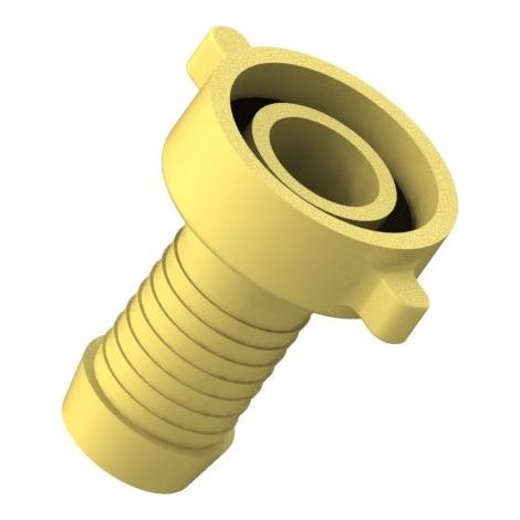 JS MS-SCHLAUCHVERSCHRAUB, SCHWER 2-TEILIG, FLACHDICHTEND, 3/4"x1"