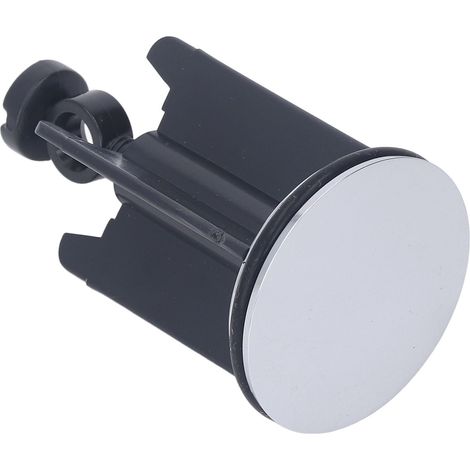 Ablaufstopfen für Waschbeckenarmatur, Ablaufkappe, europäischer Stil, schwarz, 40 mm (1/5)