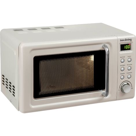 Forno a Microonde Vintage Capacità 20 Litri Beige 700/800 Watt Innoliving (1/3)