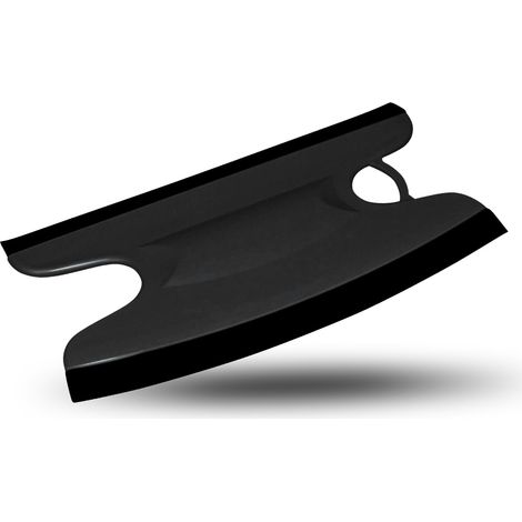 Raclette de douche et raclette de verre pour salle de bain – Raclette de douche en plastique ABS avec 2 balais d'essuie-glace pour cabine de douche droite et incurvée, miroir de salle de bain (1/5)