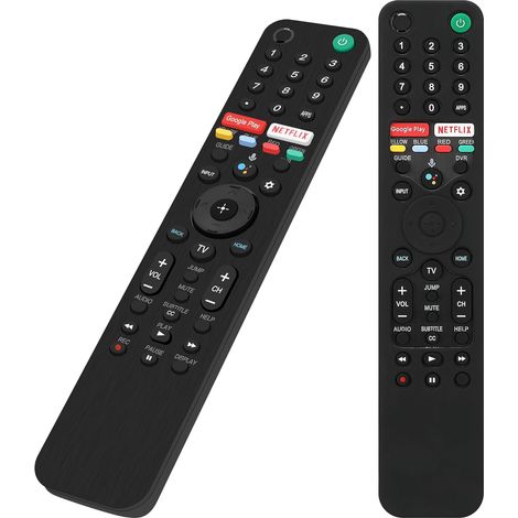 Telecomando sostitutivo intelligente Sony RMF-500U compatibile con Google Search Smart TV per tutti i televisori LED LCD Sony e i televisori LED array Bravia XR 4/8K HDR