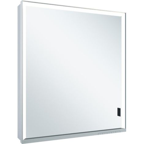 KEUCO Royal Lumos Spiegelschrank Wandvorbau 2-türig, kurze Tür,