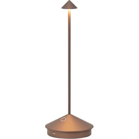 Lampada a led da tavolo Pina Pro Bronzo ricaricabile e dimmerabile - 2.2W, 2200-2700-3000 K, IP54 (1/2)