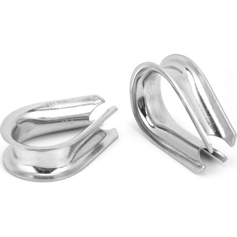 Manchons de serrage inox 14mm pour câbles marins, anneaux de protection étanches (1/5)