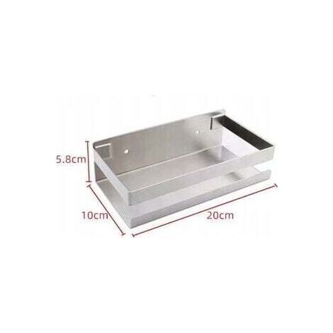Répulsif pour insectes et animaux Étagère Étagère Douche Étagère Murale Salle de Bain Support Rangement Acier Inoxydable 20cm (1/4)