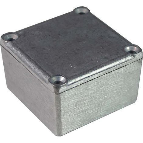 Boîtier à usage général RS PRO en Fonte d'aluminium, 51 x 51 x 32mm, Argent IP54 ( Prix pour 1 )