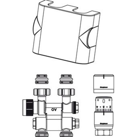 MULTIBLOCK TF ORIENT.1/2MON./BIT.+UNI SH/BAGUE DECO chromé. (1/3)