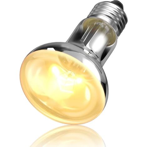 E27 Terrarium-Wärmelampe, 80 W UVA UVB Terrarium-Wärmelampe, 220–240 V Küken-Wärmelampe, dimmbare Schildkrötenlampe, Reptilienlampe, Aquarium für Haustierhabitat, 1 Packung [Energieklasse A+] (1/4)