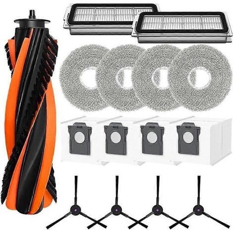 Aspirateur robot Cecotec Conga X70 : 17 accessoires + brosse principale + filtre + sac à poussière (kit complet de consommables) (1/5)