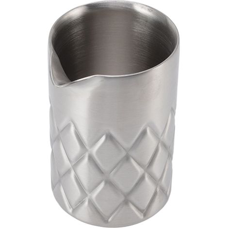 Verre à mélange en acier inoxydable à double paroi incassable et antirouille, idéal pour mélanger les cocktails à la maison. (1/5)
