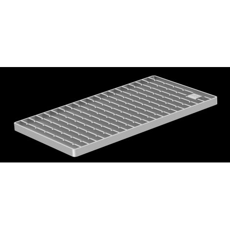 Grille antidérapante 168x499, 5x20 TS 20x4,R50,1.4301,FHD