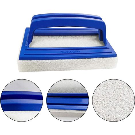 Brosse Éponge Ligne d'eau Brosse De Nettoyage De Piscine Brosse De Piscine en Plastique Brosse Plancher Mur Piscine Brosse Ligne d’Eau Piscine pour Nettoyer Piscine Spa Baignoires Murs
