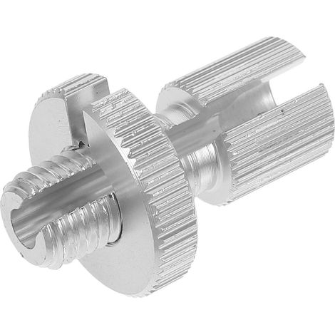 Kit de 2 vis de réglage de câble d'embrayage et de frein en aluminium pour moto (1/4)