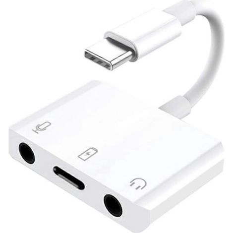 Adaptateur Audio USB-C vers Jack 3.5mm avec Convertisseur Son pour Casque (1/4)