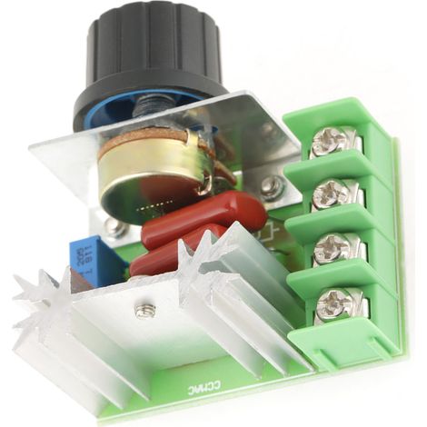 Variateur de vitesse pour moteur CA 50-220 V 2000 W 25 A, régulateur de tension, variateur de LED (1/5)