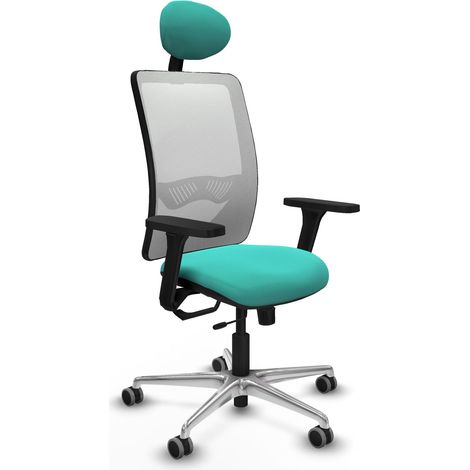 Sedia da ufficio piqueras y crespo Zulema turchese ergonomica (1/2)