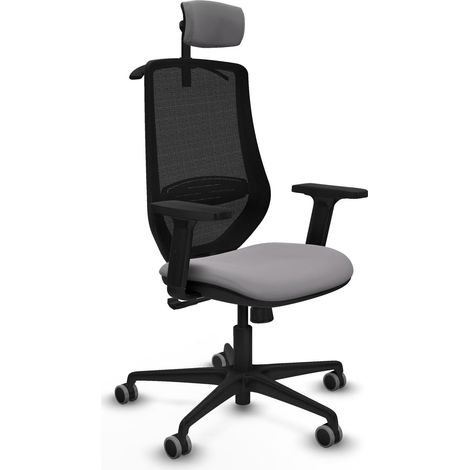 piqueras-y-crespo Mardos ergonomischer Bürostuhl grau
