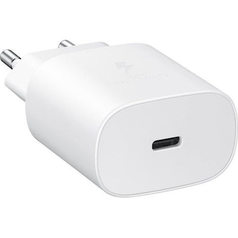 20-W-Schnellladeadapter für Samsung USB-C-Anschluss, Weiß, 25-W-Ladegerät (1/5)
