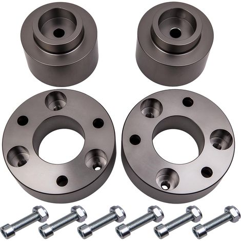 Maxpeedingrods – Kit de levage avant 2.5" et arrière 2" pour Dodge Ram 1500 4x4 2009-2019 – Entretoises de billettes – Installation professionnelle recommandée