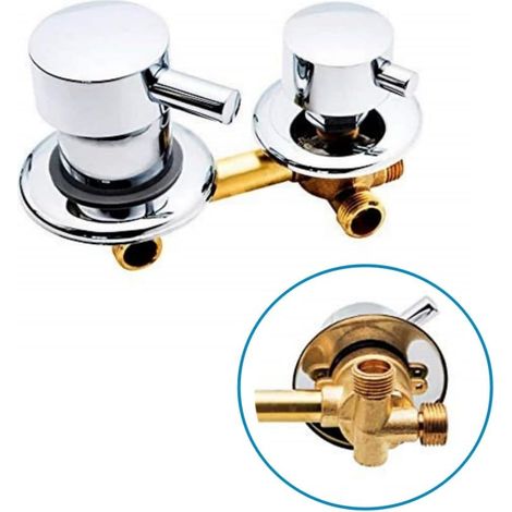 Mitigeur douche robinet 2/3/4/5 Voies Sortie D'eau Cabine de douche (1/5)
