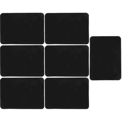 Lot de 7 tableaux de massage effaçables, panneaux publicitaires, tableaux de prix en PVC, tableaux noirs-15.00X10.50X0.20CM (1/3)