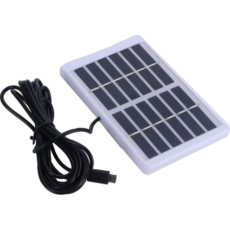 1.2W 6V Polycrystalline Silicon Solar Panel, USB Port, Solar Charging Panel for DIY Projects, Small Batteries, Scientific Projects, Home Lighting (1/5)