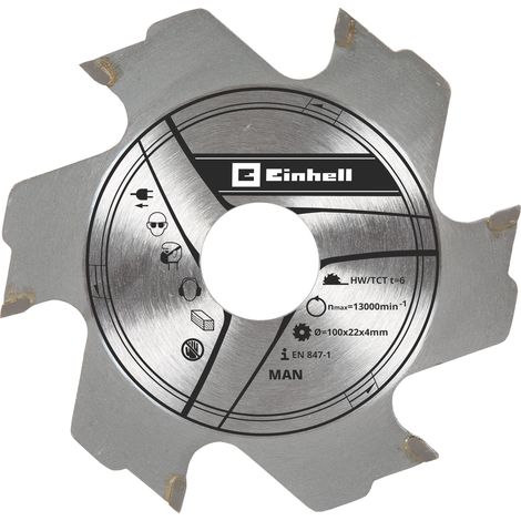Einhell FRESA DI RICAMBIO PER FRESATRICE ORIZZONTALE mm. 100x22x3