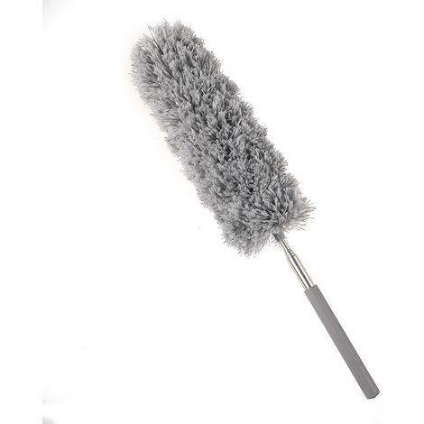 Plumeau Poussière,Plumeau Télescopique Microfibre avec Poignée en Acier Inoxydable Plumeaus Lavable Parfait pour Éliminer la Poussière chez Vous ou dans Votre Voiture (1/5)