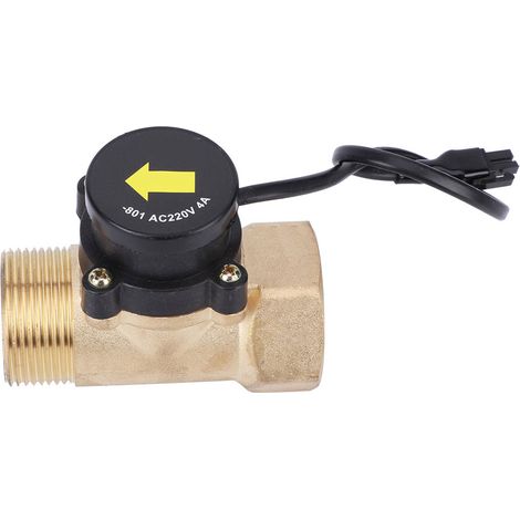 Capteur de débit pour pompe à eau, interrupteur électronique automatique de pression en laiton, régulation automatique 220V HT801 (1/5)