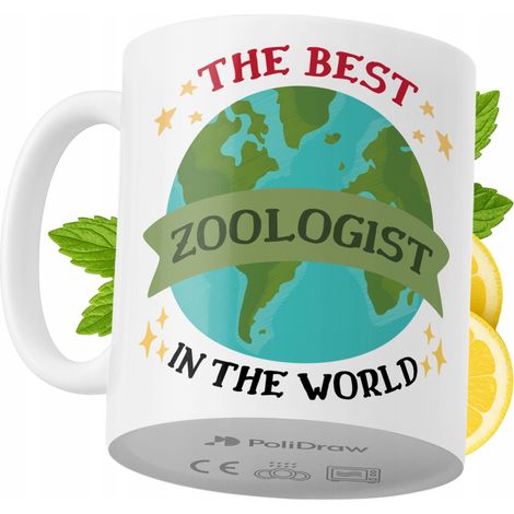 Tazza divertente e umoristica per zoologo, ideale per caffè e tè, con grafica e testo divertenti. Perfetta per compleanni, onomastici e festività. Tazza premium per occasioni speciali, per casa, uffic (1/5)
