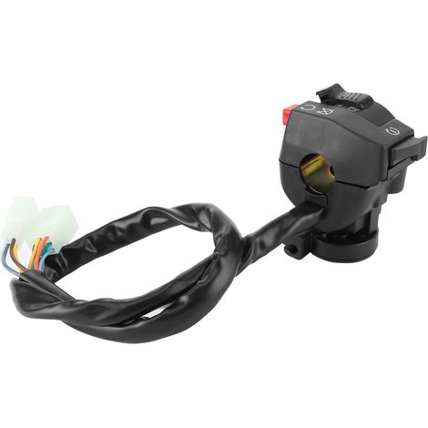 22-mm-Lenkerschalter, 9-polig, 8-adrig für 200-cm³- und 250-cm³-Motocross-, Quad-, ATV- und Pitbikes (1/5)