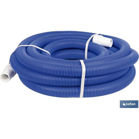 Manguera para piscinas 12 m x Ø 38 mm, flotante y resistente a rayos UV (1/4)