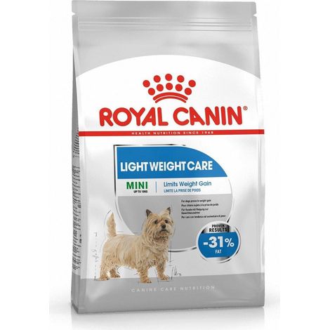 Nourriture que Royal Canin Mini Mini Light Poids Soins Petites chiens de race (bas en calories) - 1kg (1/5)