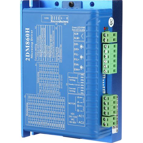 CNC 2DM860H digitaler Zweiphasen-Schrittmotorcontroller mit Mikroschrittsteuerung (1/5)