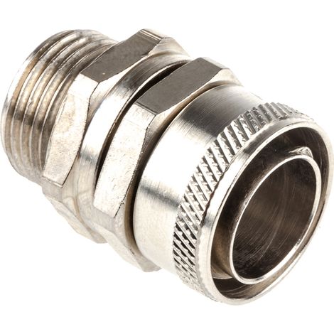 Raccord de gaine Adaptaflex M20, taille 20mm en Laiton, IP54 ( Prix pour Paquet de 10 )