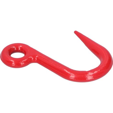 Crochet de sécurité à œillet en acier allié pour grue, conteneur, quincaillerie industrielle, levage 1T (1/5)