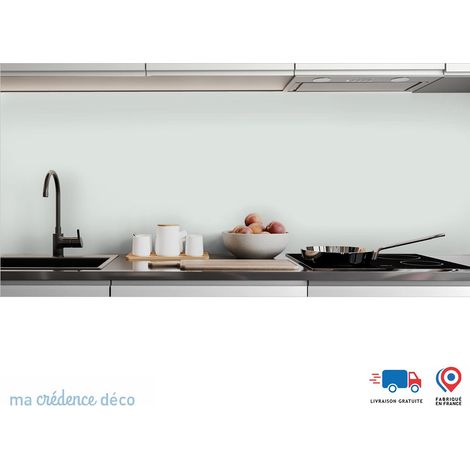 Crédence : Gris perle - Alu composite - 120 - 60 (1/3)