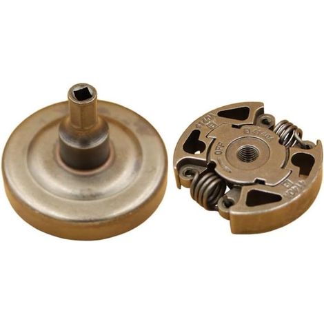 Kit de tambour d'embrayage pour débroussailleuse FS38 FS40 FS45 FS55 FS70 avec roulement de pignon d'embrayage Pièces de rechange en métal (1/5)
