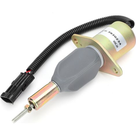 Électrovanne de coupure moteur 24V DC pour pelle hydraulique, pièce de sécurité électrique 3930234 (1/5)