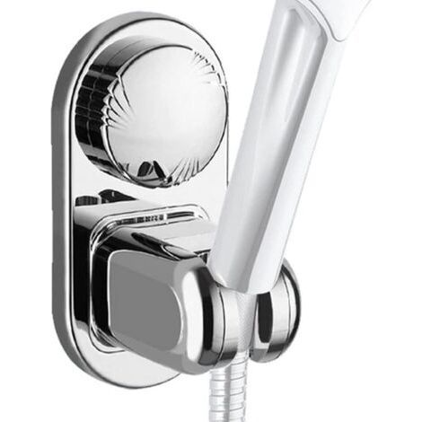 Shower Head Holder Adjustable Handheld Shower Head Holder Suction Cup Bidet Sprayer Holder for Kitchen Bathroom (1/5)