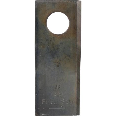 Cuchilla izda. de segadora 100 x 40 x 3 mm orificio di谩metro 19 mm adecuada para B.C.S. (paquete de 25 unidades) UNIVERSAL (1/3)