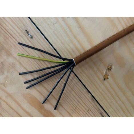 Cable fror fs18 7 conductores de 1.5mmq con nofirefl-7gx1.5 amarillo-verde fs18 o 18-7gx1.5