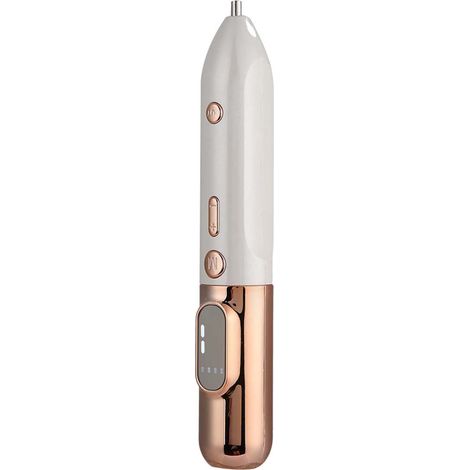 Stylo pour enlever les grains de beauté du visage à usage domestique, élimine les taches brunes et la plaque, appareil de beauté pour la peau (or). (1/5)