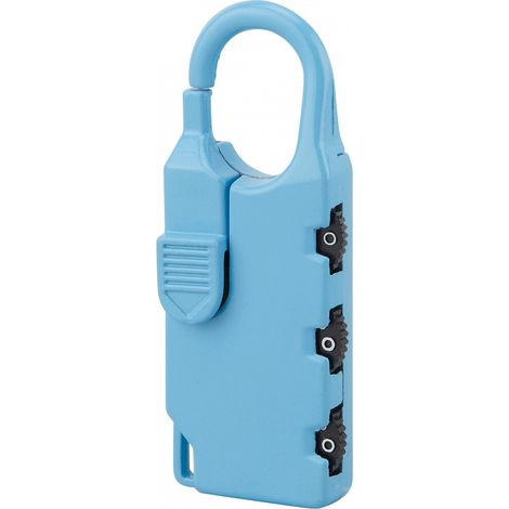 THIRARD - Cadenas à combinaison Nomad rectangle, 3 chiffres, intérieur, anse acier, 30mm - THIRARD (1/2)