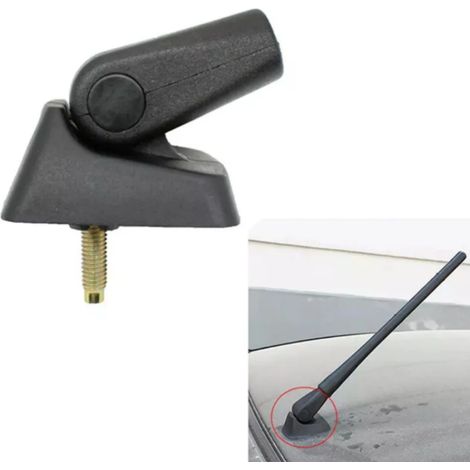 Rivet de base d'antenne de voiture compatible avec Citroën Peugeot 206, 106 et 306, base d'antenne 656110, base 8200684863 (1/2)