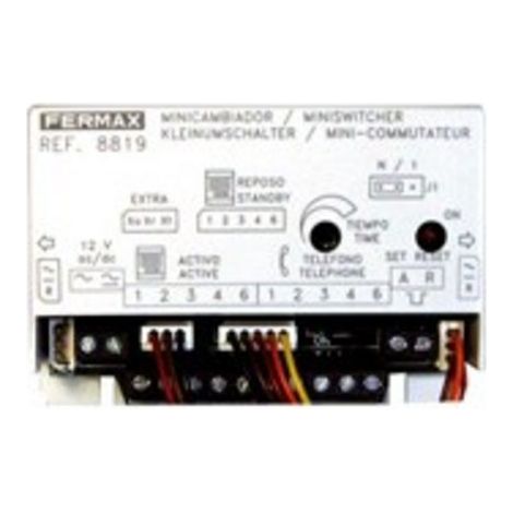 FERMAX 8819  cambia audio per chalet